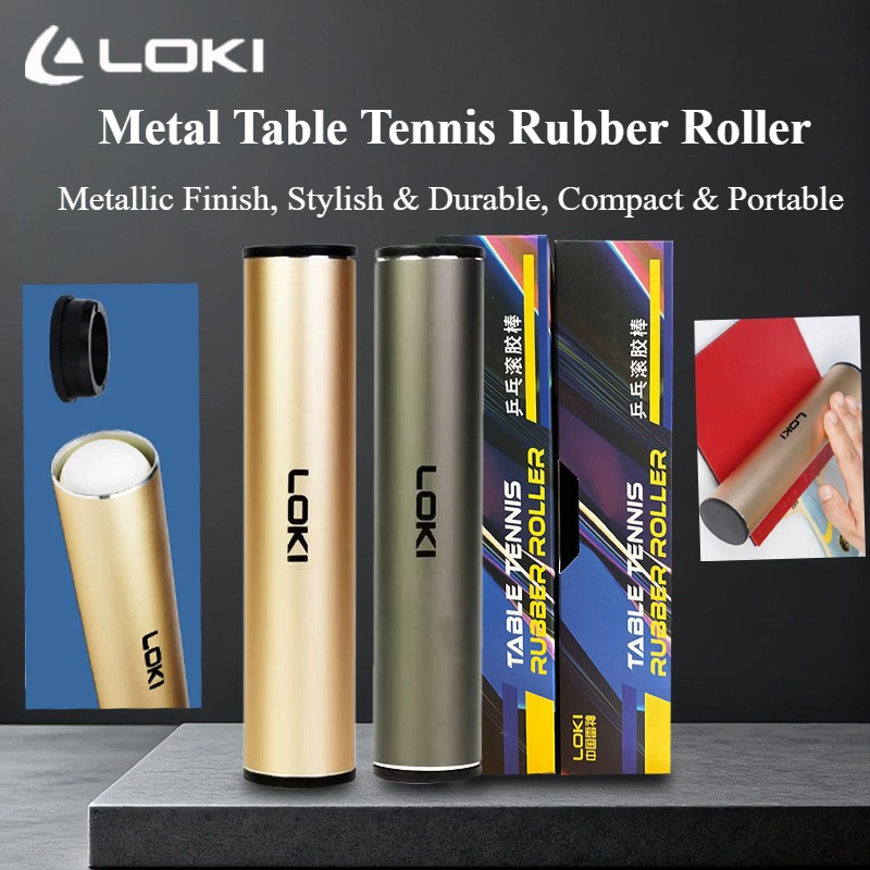 Table Tennis Loki - LOKI Metal Table Tennis Rubber Roller
