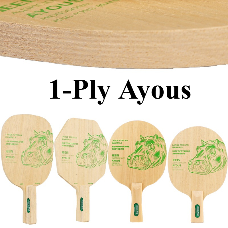 JEELS Green Hippo 1 Ply Ayous  - огляд і ціна Table Tennis In Japanese