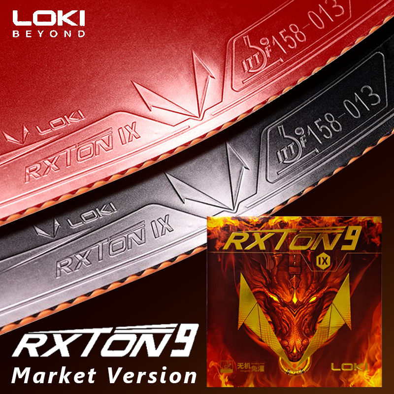 LOKI RXTON 9 Table Tennis Rubb - огляд і ціна Table Tennis Loki