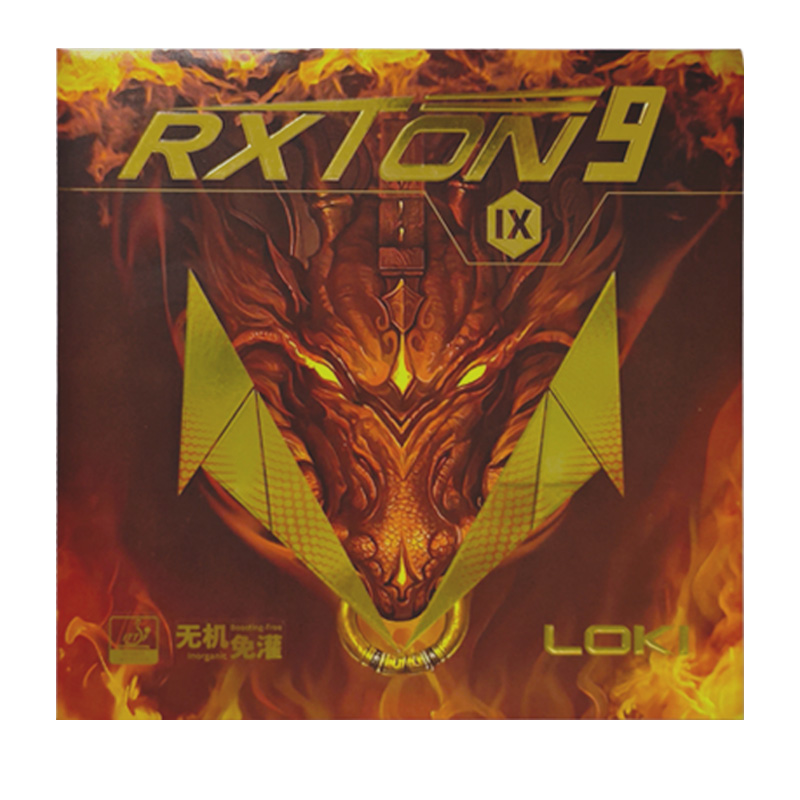 LOKI RXTON 9 Table Tennis Rubb - огляд і ціна Table Tennis Loki