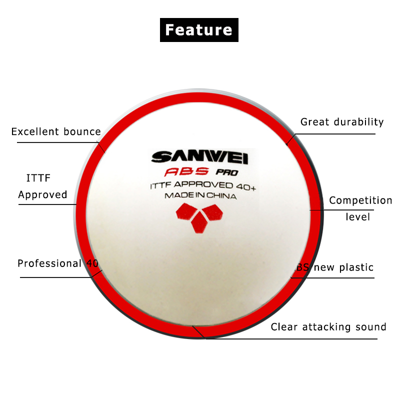 SANWEI ABS PRO 3-Star 40+ Tabl - огляд і ціна Table Tennis Olympics