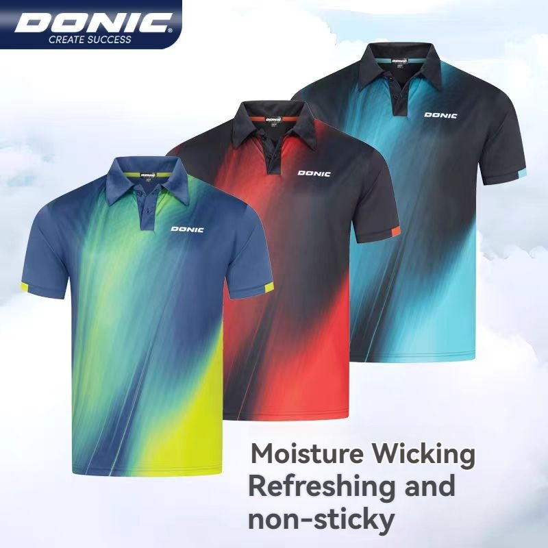 DONIC Table tennis shirt Round - огляд і ціна Table Tennis Zhang Jike