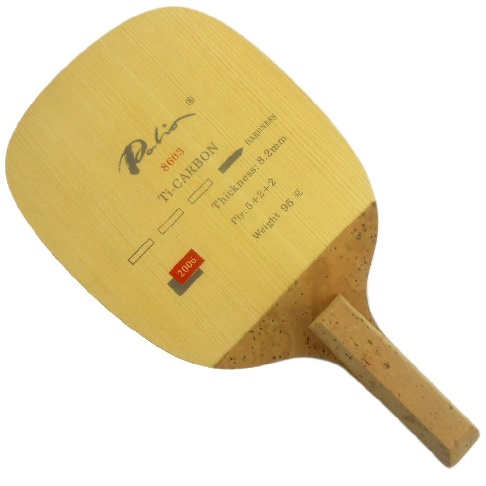 PALIO 8603 Carbon Titanium Tab - огляд і ціна Table Tennis In Japanese